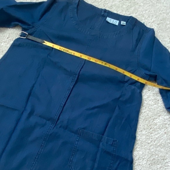 Joan Rivers Lightweight Denim Top Medium Blue Color Wash XX-Small - Picture 12 of 16